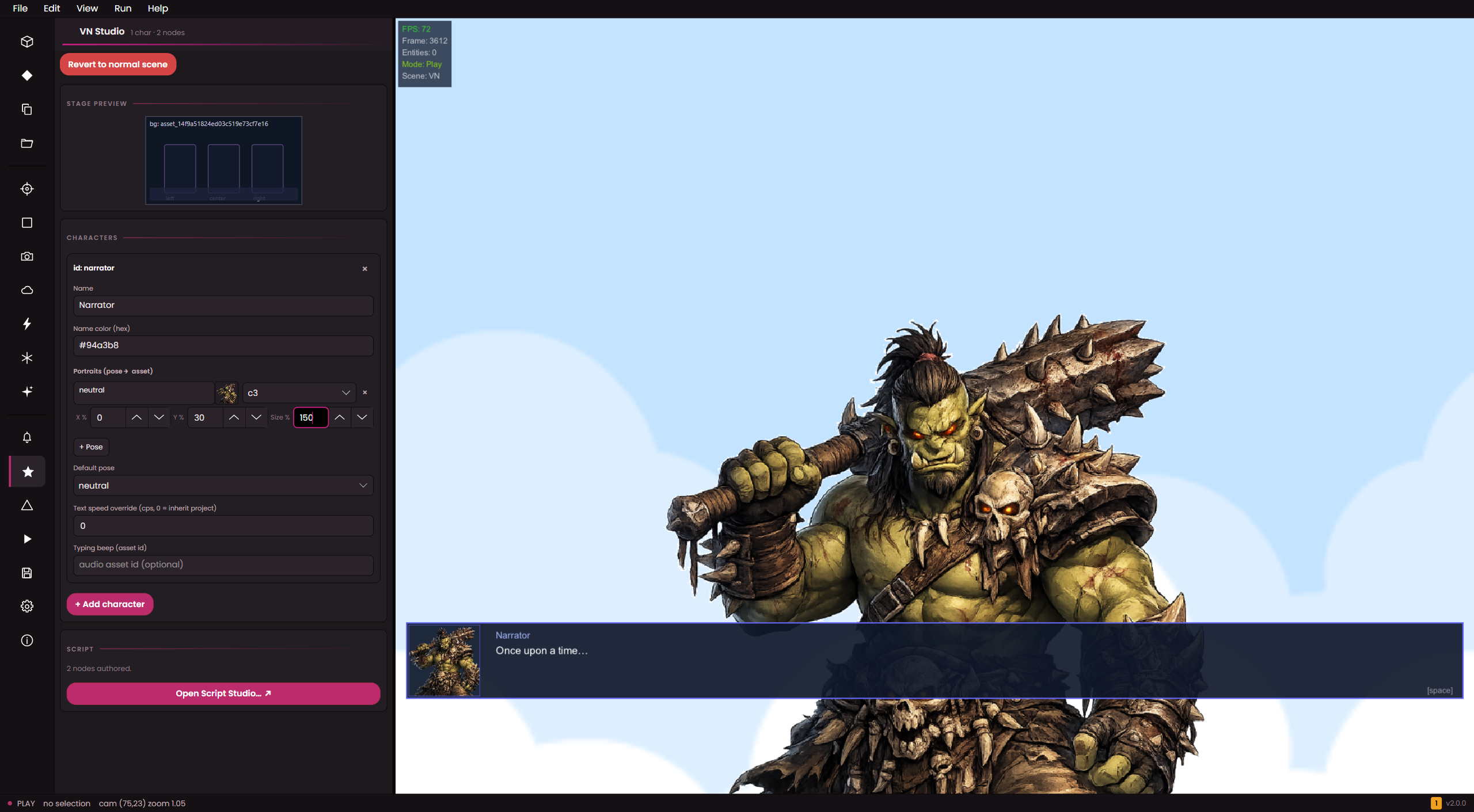ArcadeOn Engine 2.0 Alpha — Windows desktop 2D game engine